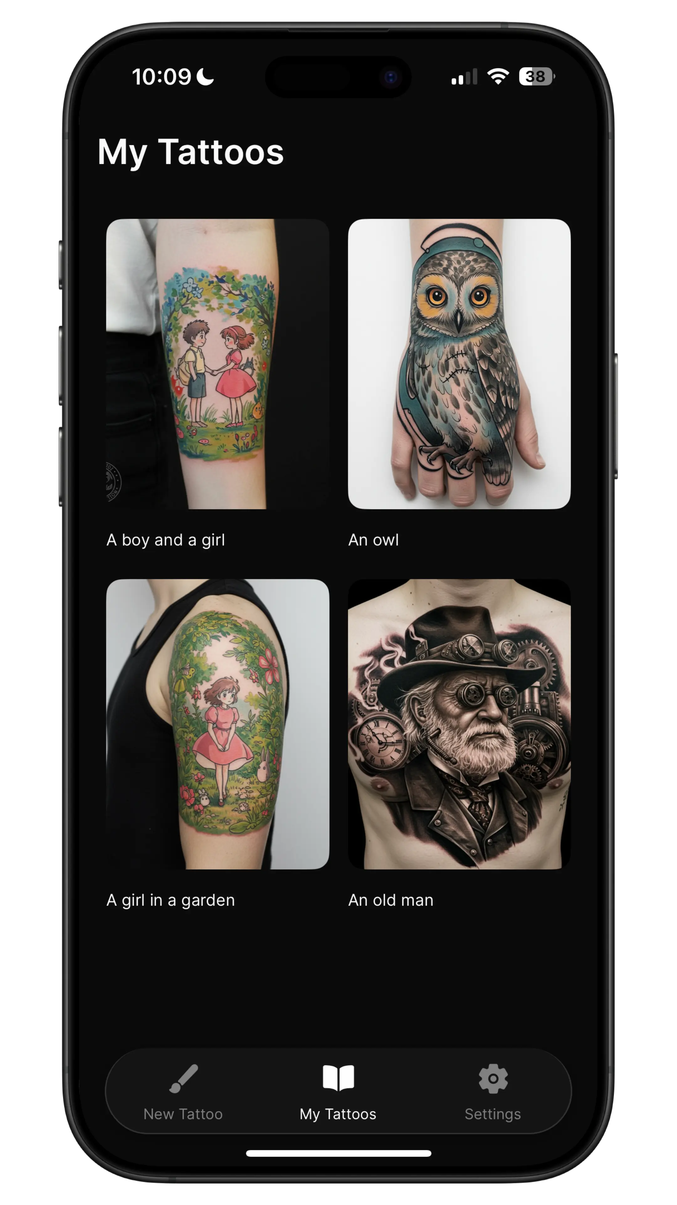 Identify tattoos