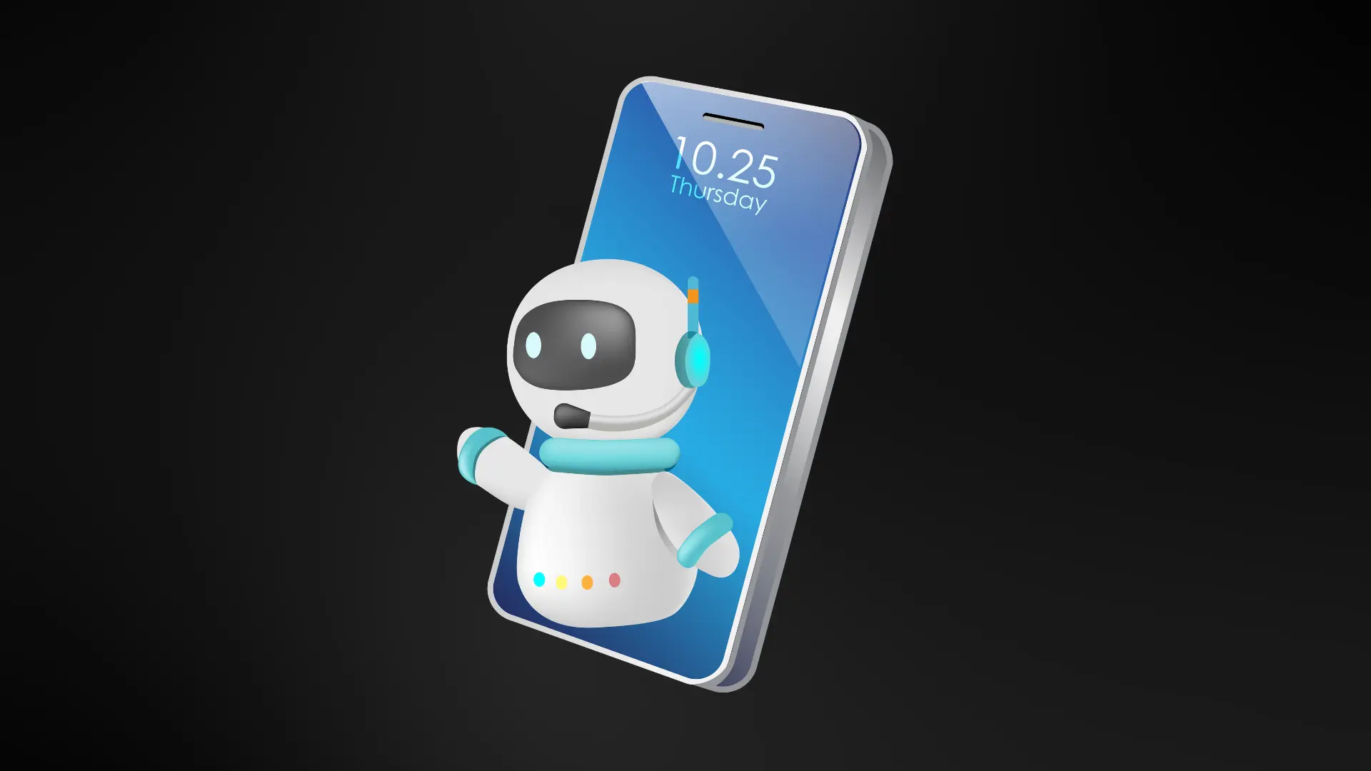 AI and React Native logos